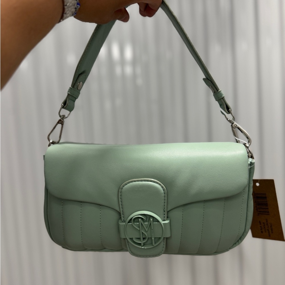 Steve Madden Frosty Green Shoulder Bag